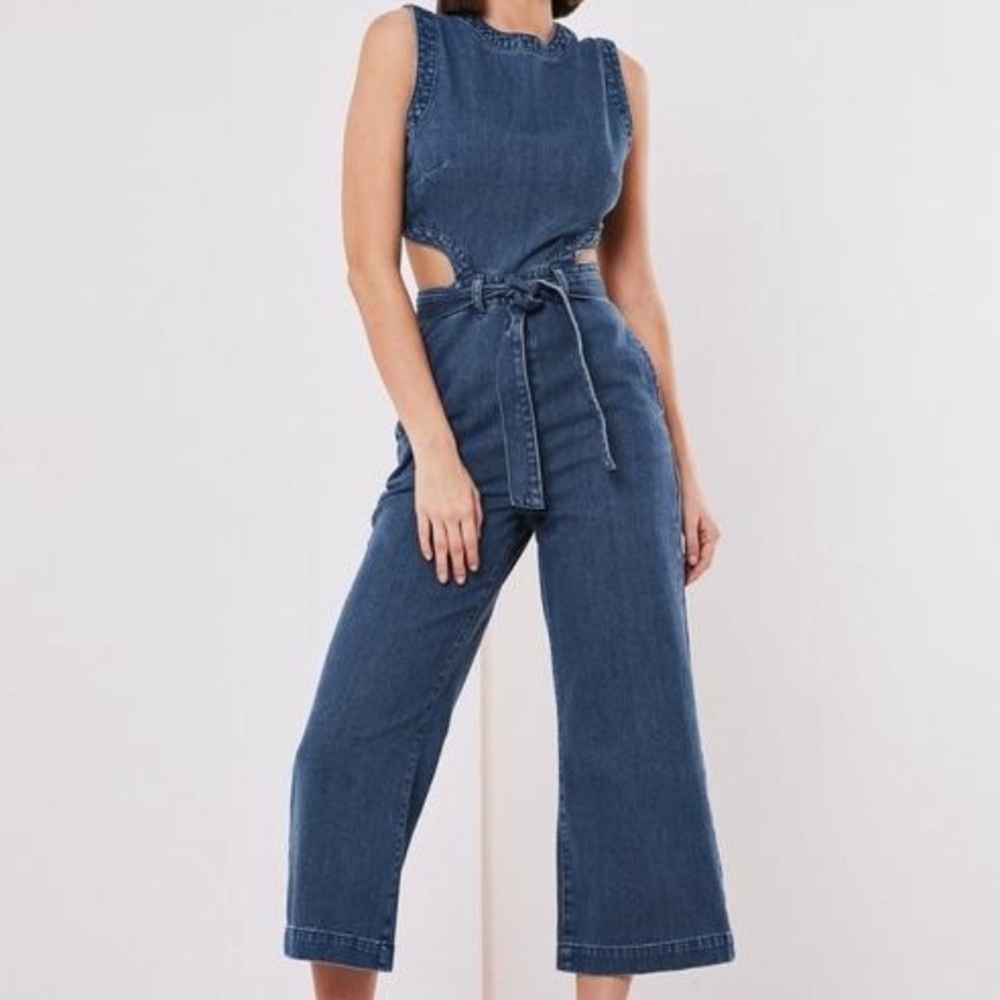 Denim jumpsuit NWT
